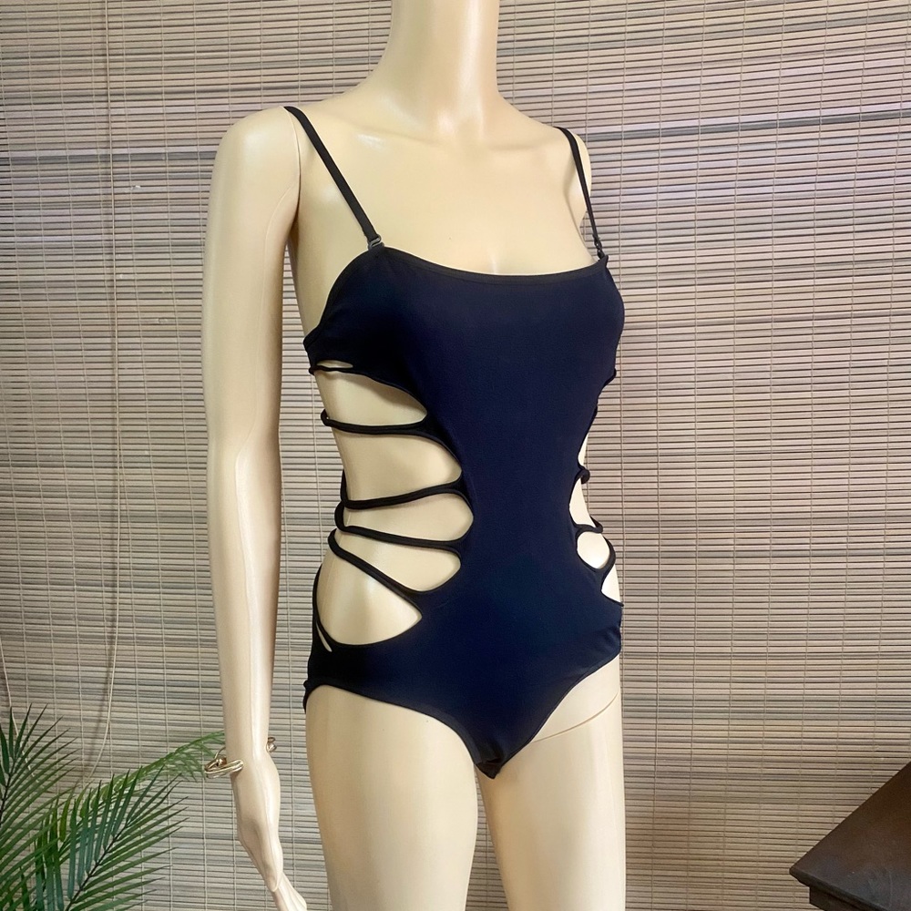 TRIPP one piece swimsuit/body suit with side slits. NWT - Picture 9 of 15